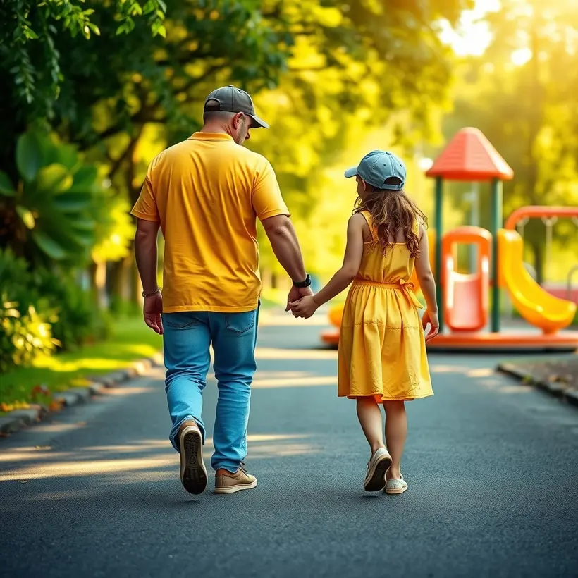 Plan a day at the park with kids